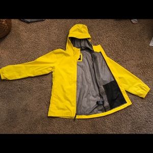 Girls North Face Raincoat